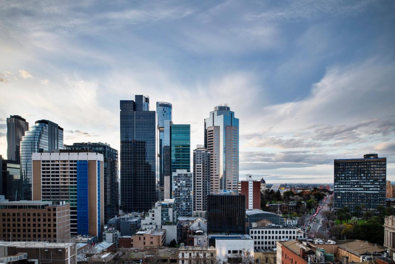 Sheraton Melbourne Hotel Exteriér fotografie Adelaide CBD skyline
