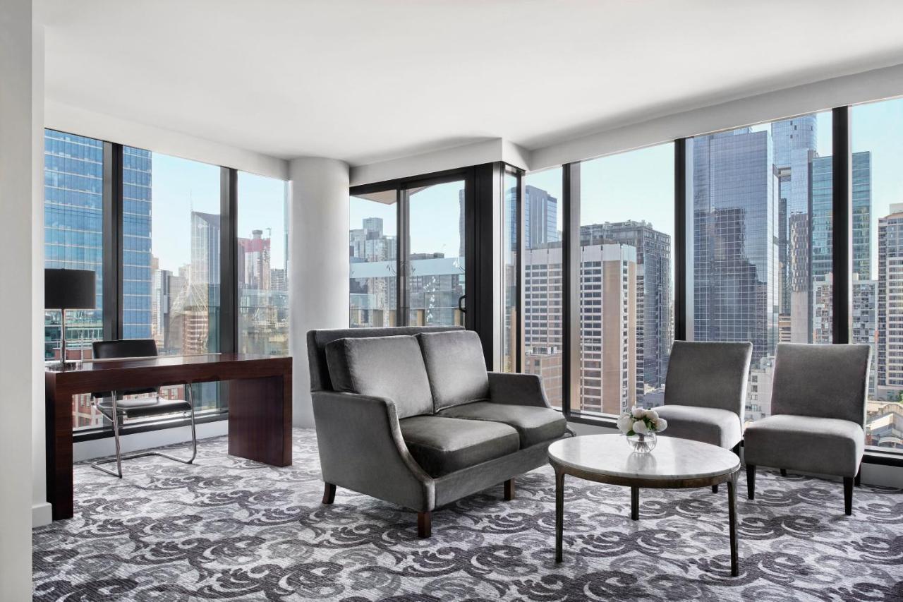 Sheraton Melbourne Hotel Exteriér fotografie A living room in a typical apartment