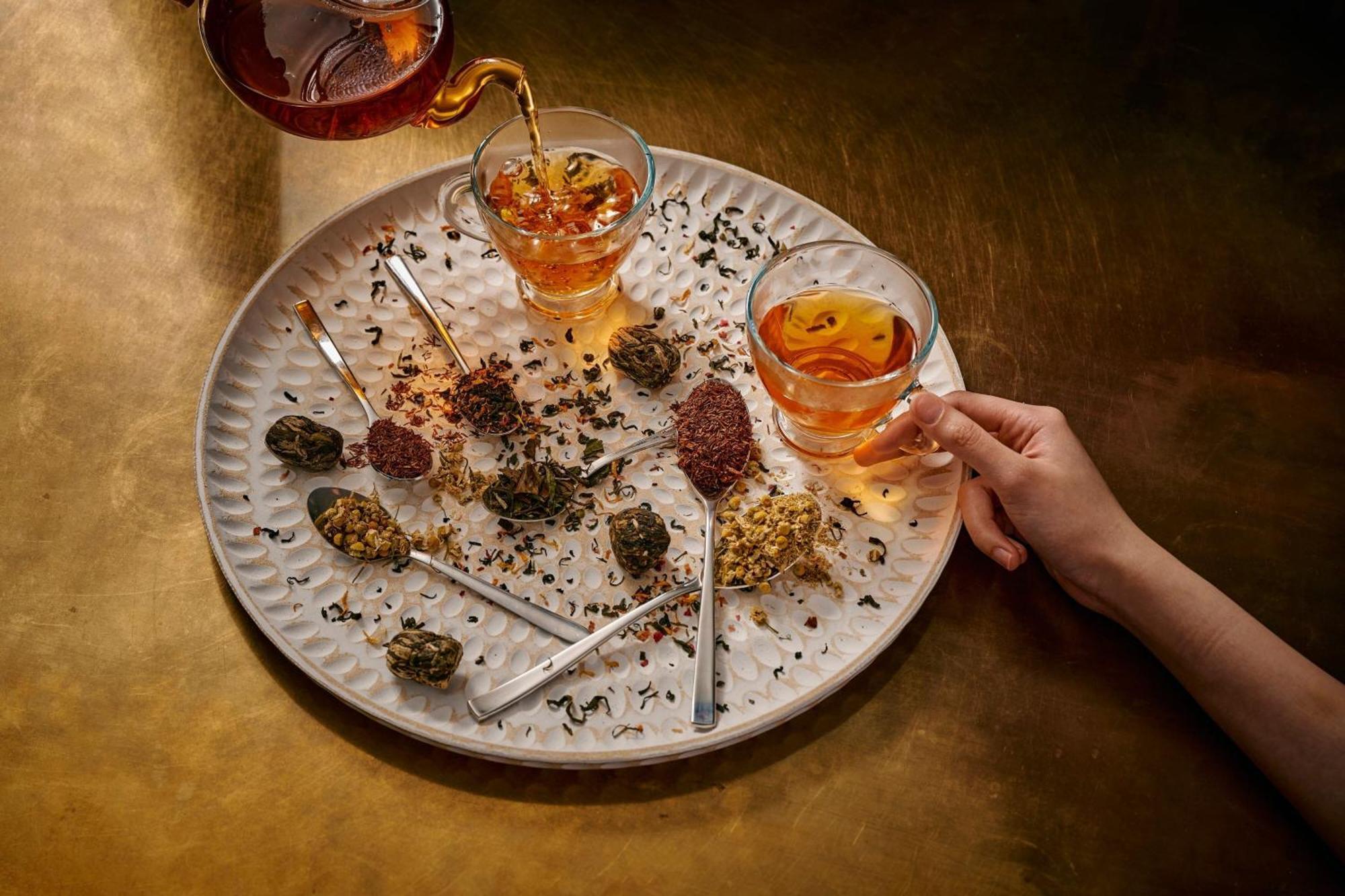 Sheraton Melbourne Hotel Exteriér fotografie A selection of teas